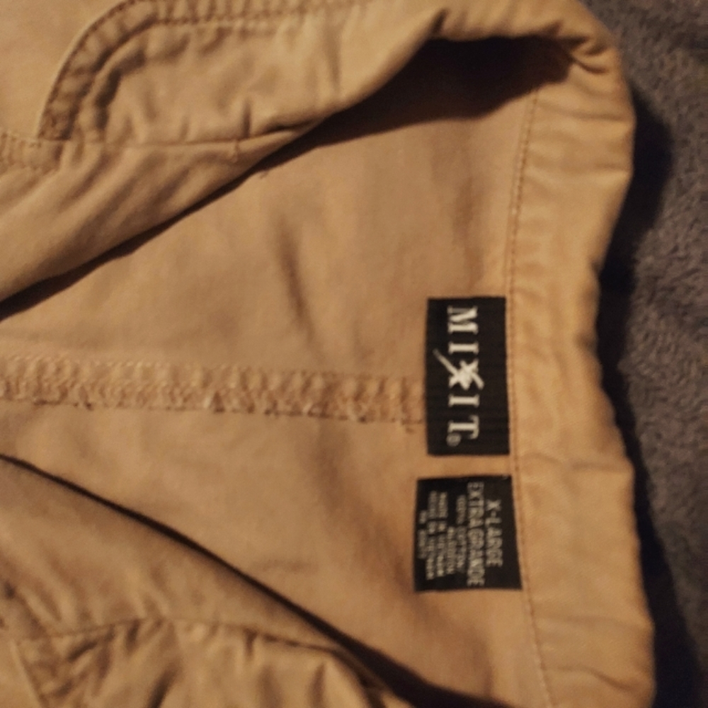 Mix it Womens khaki casual suit.